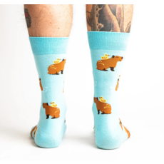 SOCK IT TO ME HAPPYBARA MEN CREW