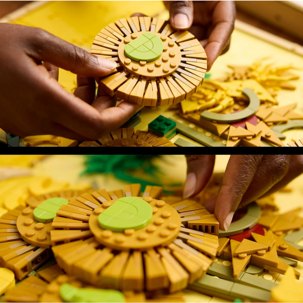 LEGO VINCENT VAN GOGH SUNFLOWERS