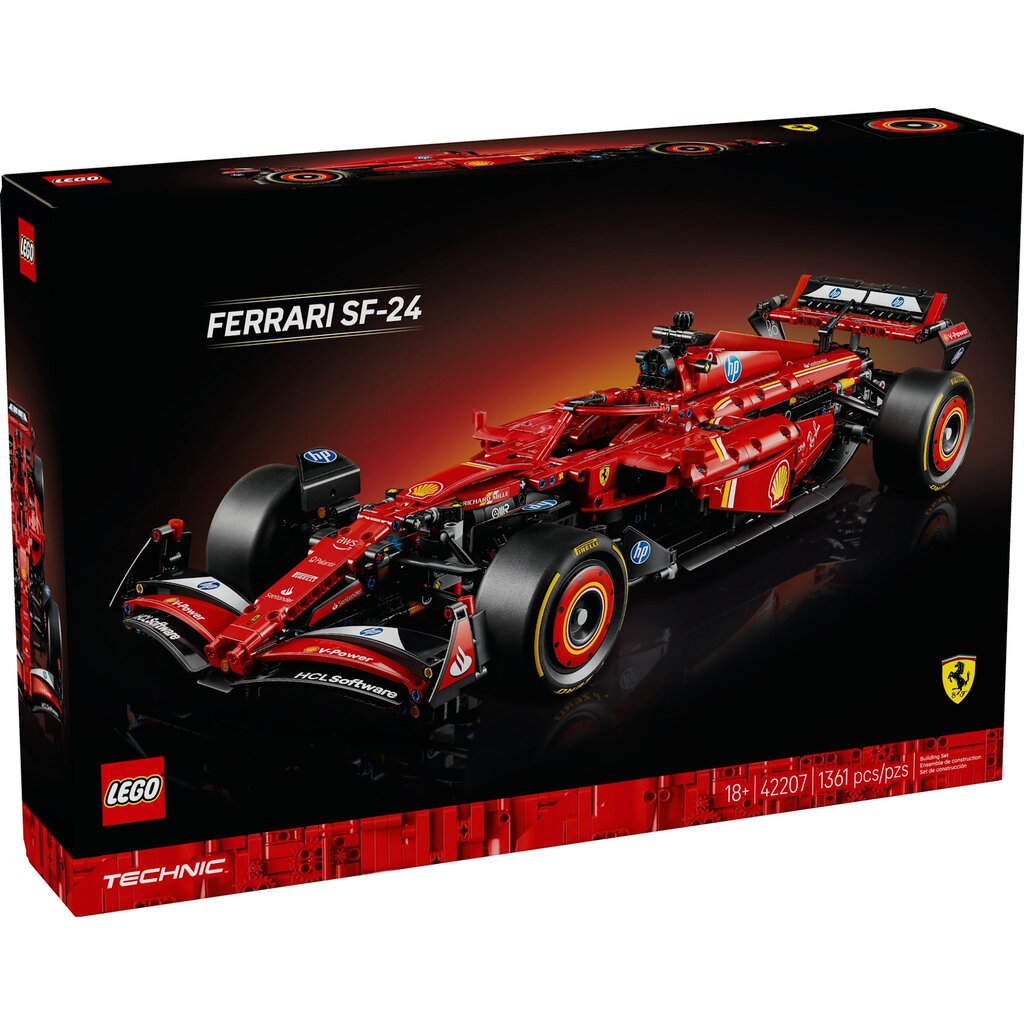 LEGO FERRARI SF-24 F1 CAR