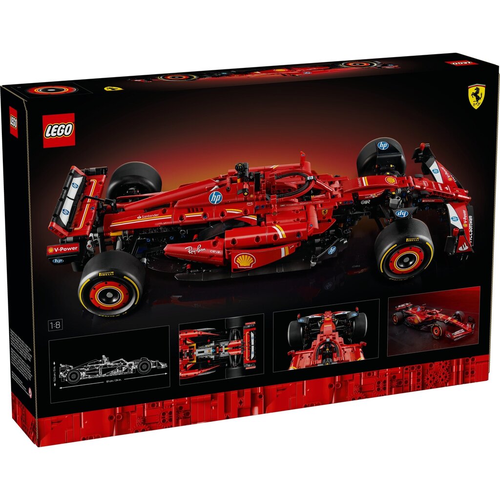 LEGO FERRARI SF-24 F1 CAR