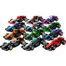 LEGO F1 COLLECTIBLE RACE CARS & MINI FIGURE