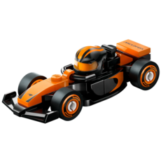 LEGO LEGO MINIFIGURE F1 COLLECTIBLE RACE CAR*