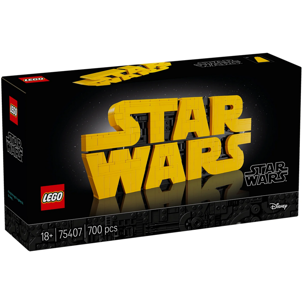 LEGO BRICK-BUILT STAR WARS LOGO