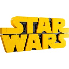 LEGO BRICK-BUILT STAR WARS LOGO