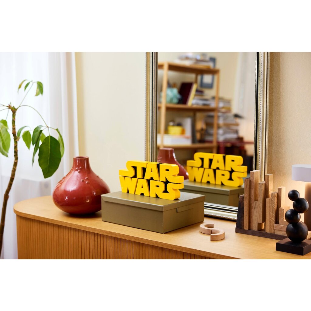 LEGO BRICK-BUILT STAR WARS LOGO