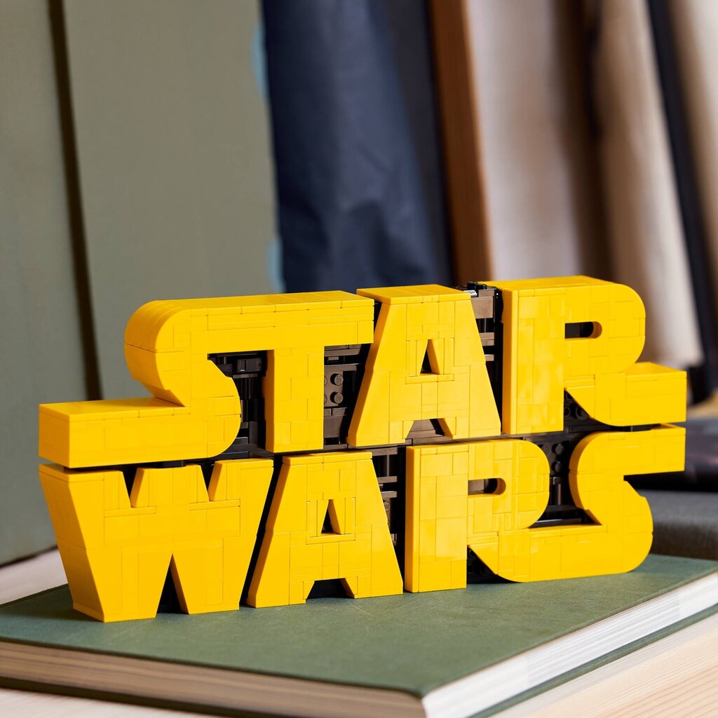 LEGO BRICK-BUILT STAR WARS LOGO