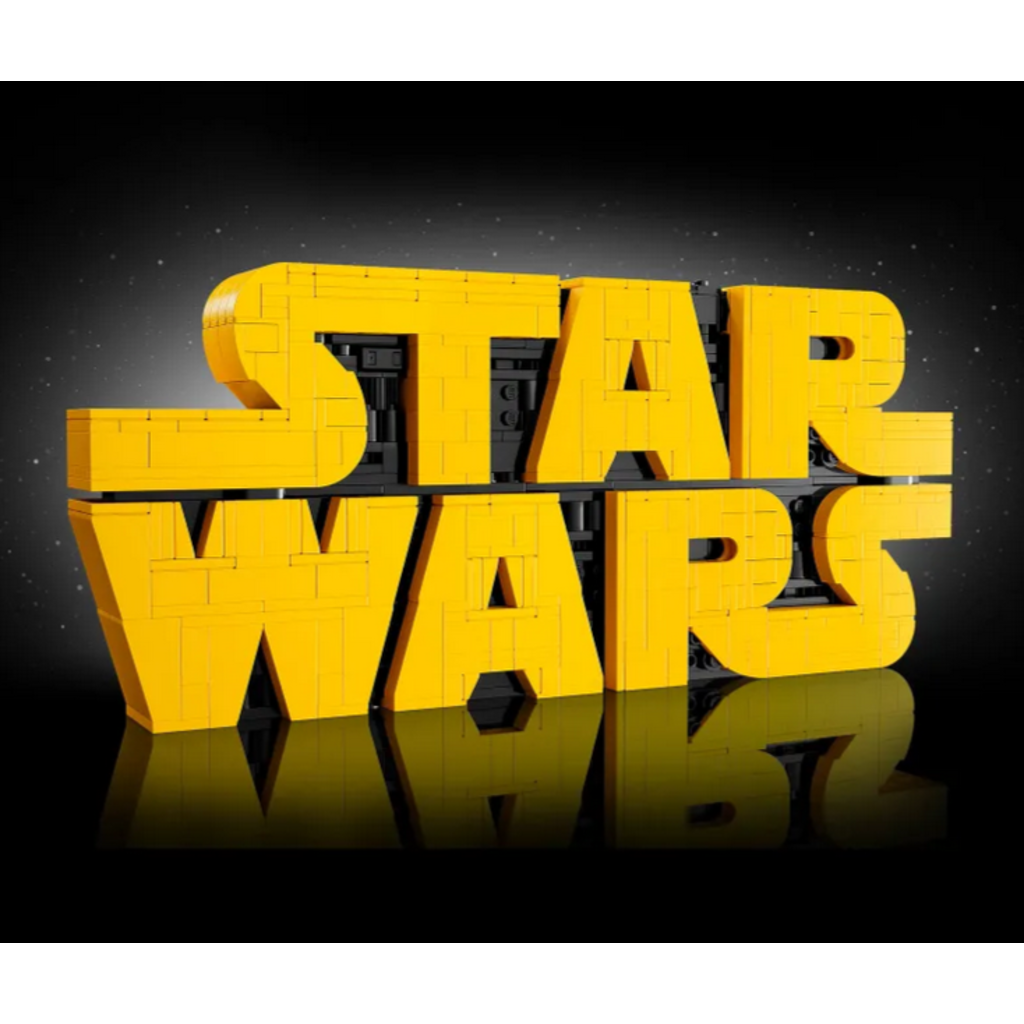 LEGO BRICK-BUILT STAR WARS LOGO