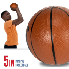 FRANKLIN JAYHAWK KIDS OVER THE DOOR MINI BASKETBALL HOOP SET