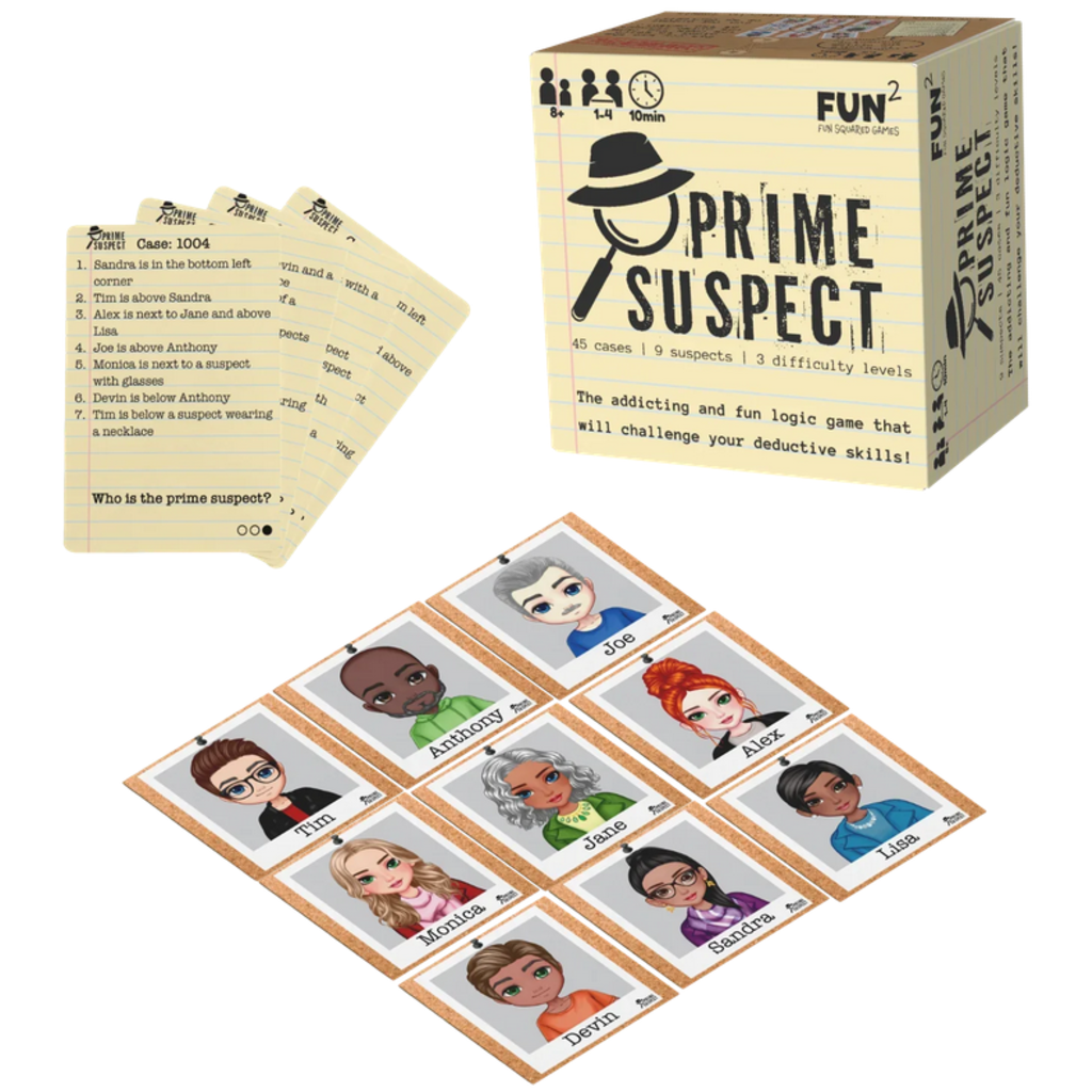 FUN SQUARED GAMES PRIME SUSPECT GAME