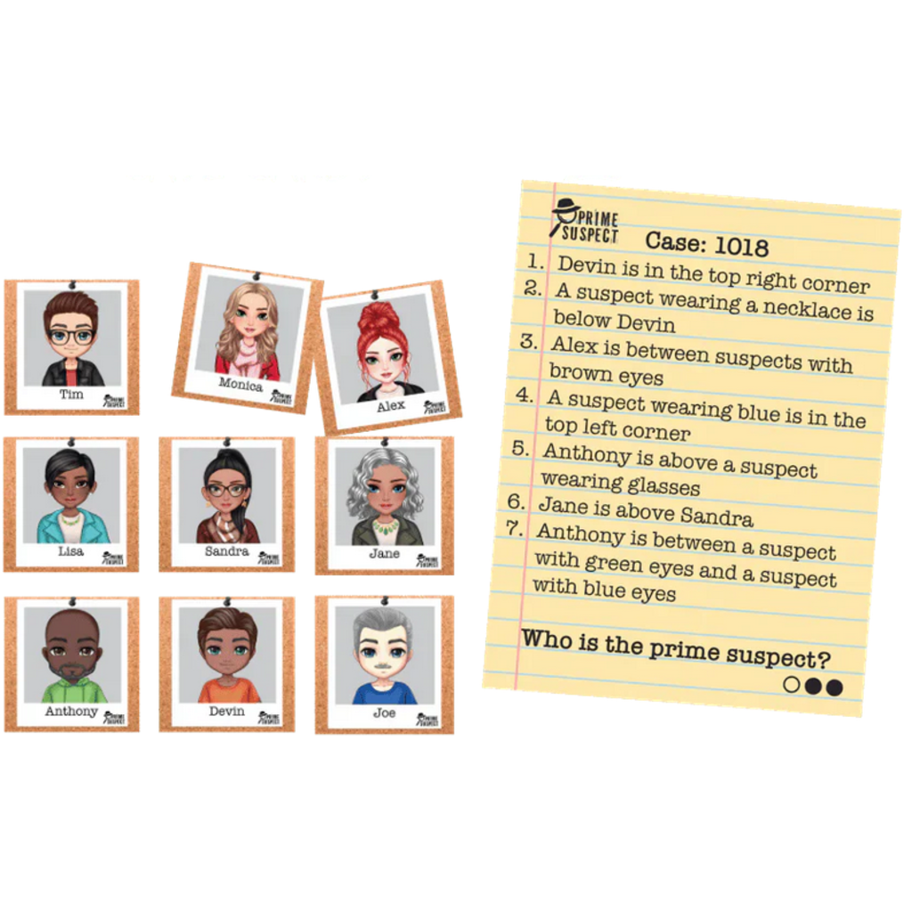 FUN SQUARED GAMES PRIME SUSPECT GAME
