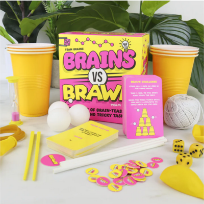 GIFT REPUBLIC BRAINS VS BRAWN PARTY GAME