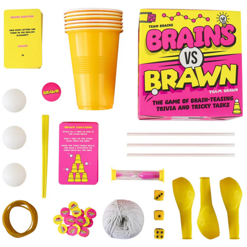 GIFT REPUBLIC BRAINS VS BRAWN PARTY GAME