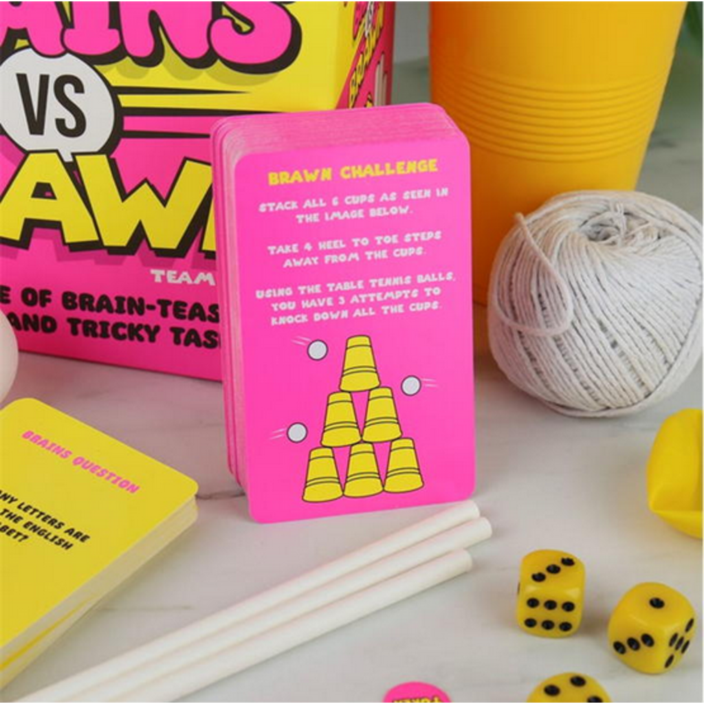 GIFT REPUBLIC BRAINS VS BRAWN PARTY GAME