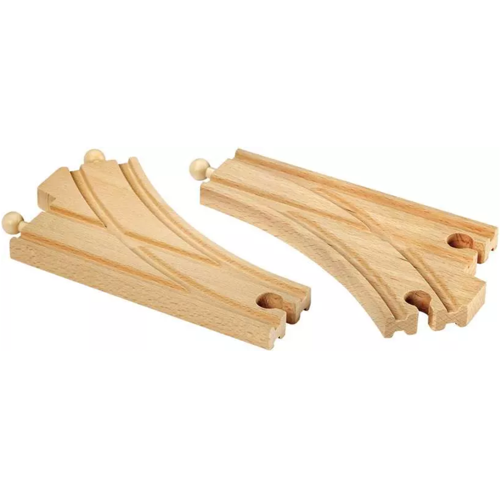 RAVENSBURGER USA BRIO CURVED SWITCHING TRACKS SET