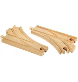 RAVENSBURGER USA BRIO CURVED SWITCHING TRACKS SET