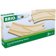 RAVENSBURGER USA BRIO CURVED SWITCHING TRACKS SET