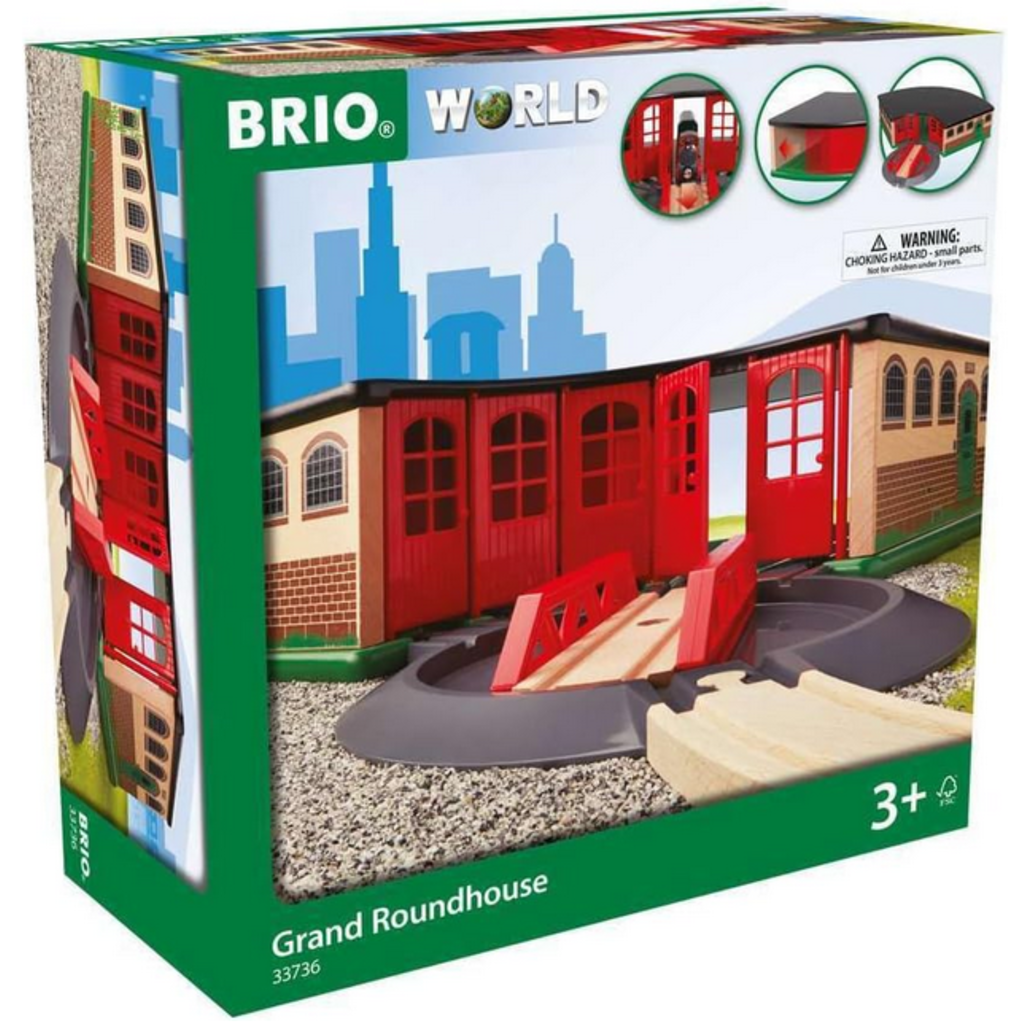 RAVENSBURGER USA BRIO GRAND ROUNDHOUSE