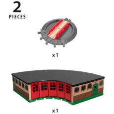 RAVENSBURGER USA BRIO GRAND ROUNDHOUSE