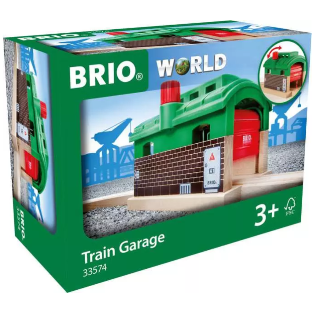 RAVENSBURGER USA BRIO TRAIN GARAGE