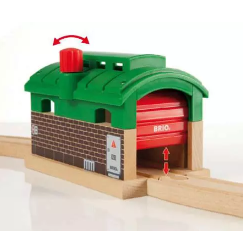 RAVENSBURGER USA BRIO TRAIN GARAGE