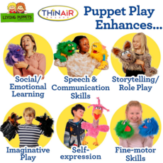 THIN AIR BRANDS DENNIS 10" PUPPET*