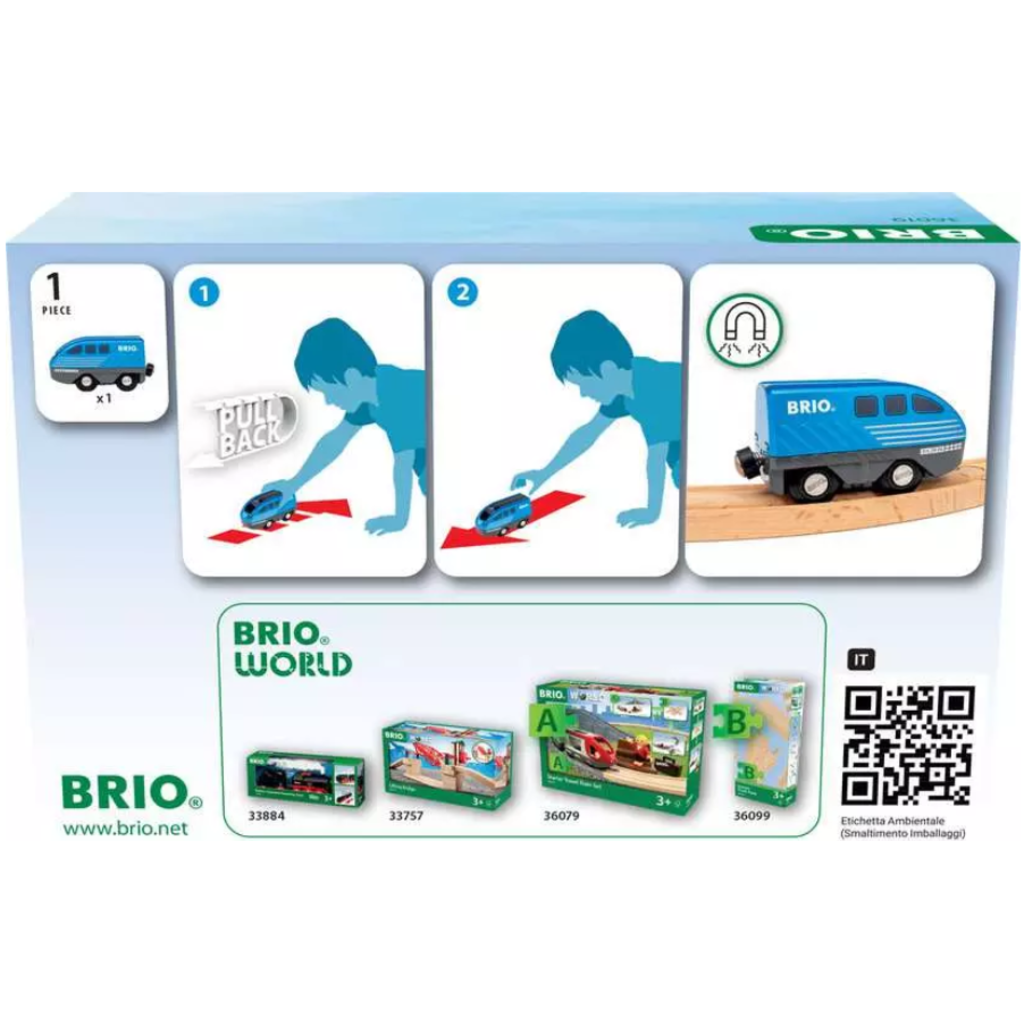 BRIO BRIO PULL BACK TRAIN