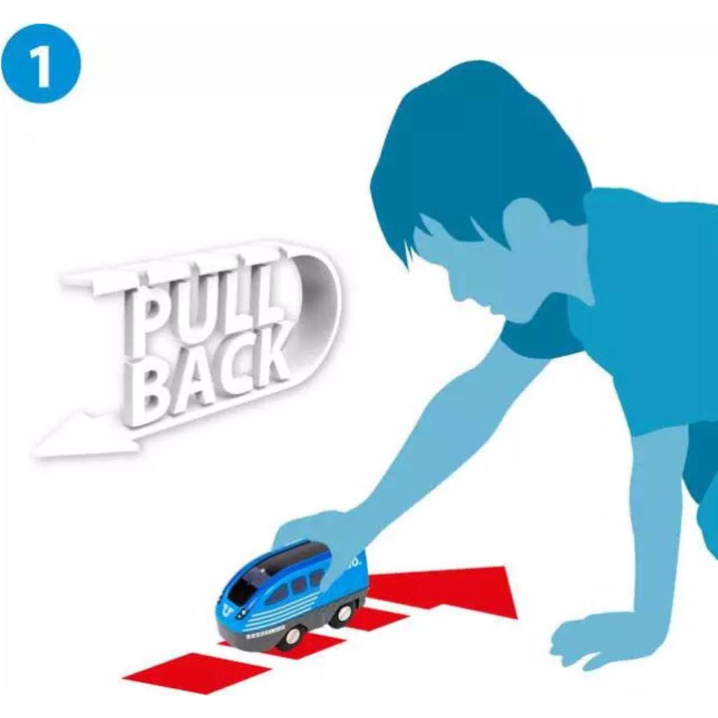 BRIO BRIO PULL BACK TRAIN
