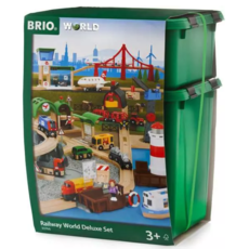 BRIO BRIO RAILWAY WORLD DELUXE SET