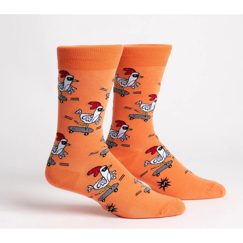 SOCK IT TO ME RAD CHICKEN MEN CREW