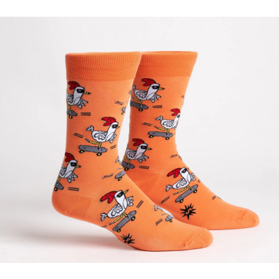 SOCK IT TO ME RAD CHICKEN MEN CREW