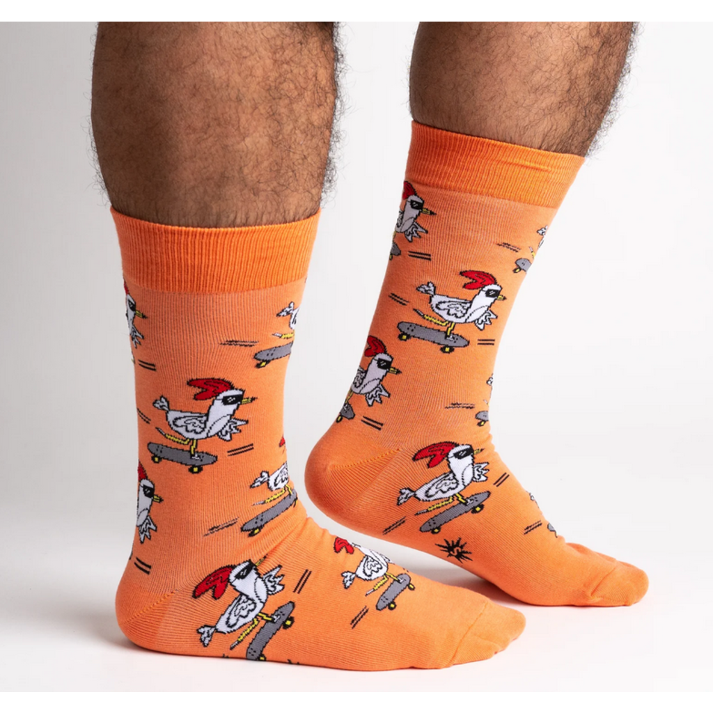 SOCK IT TO ME RAD CHICKEN MEN CREW