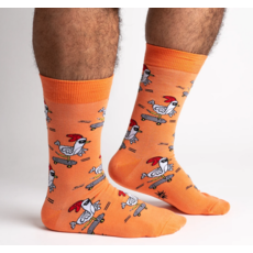 SOCK IT TO ME RAD CHICKEN MEN CREW
