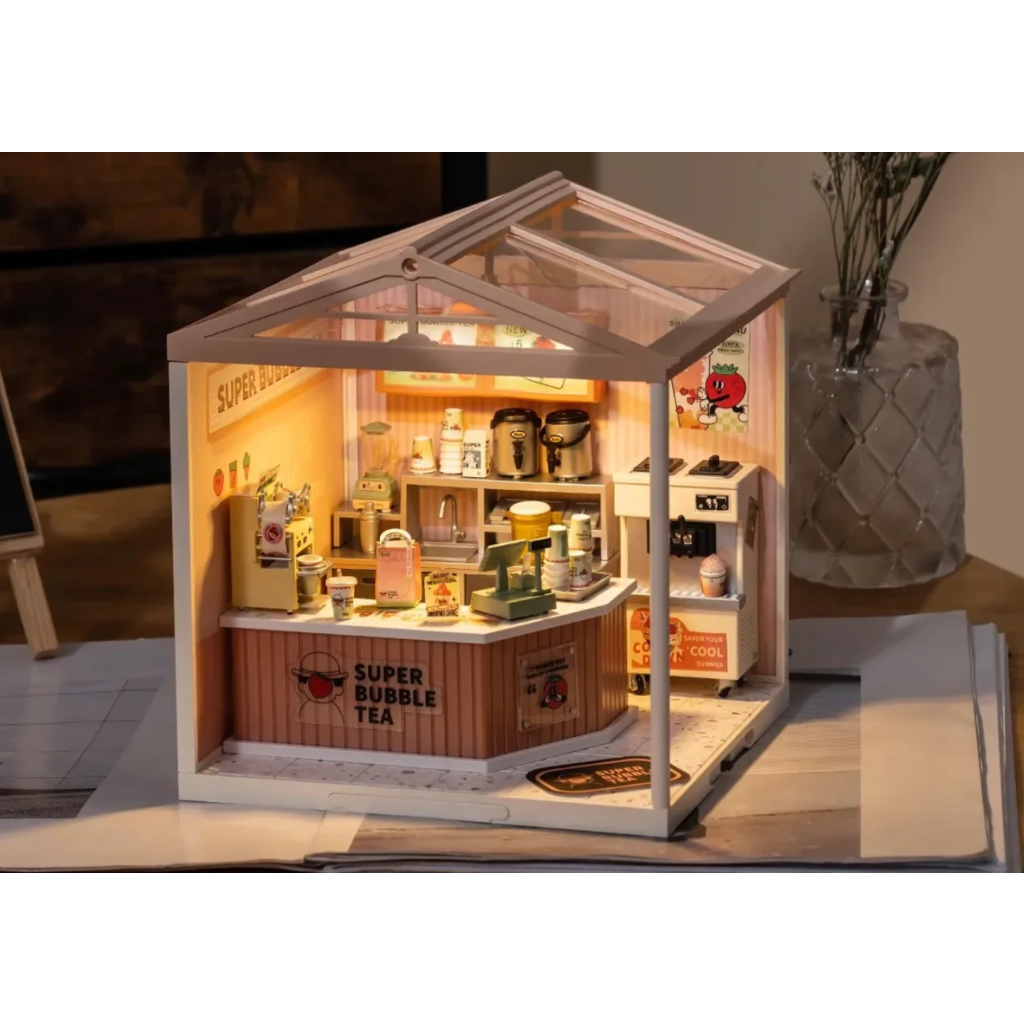 HANDS CRAFT DOUBLE JOY BUBBLE TEA SHOP