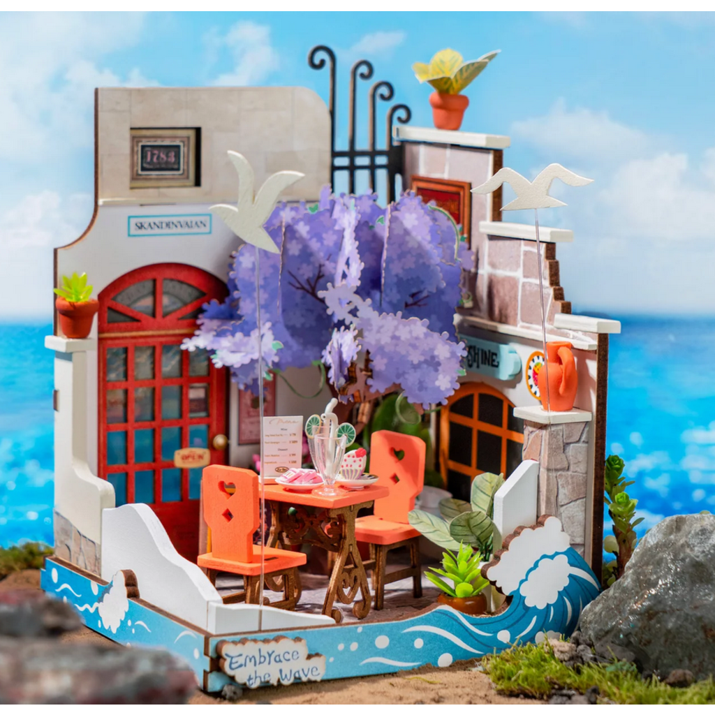 HANDS CRAFT SEA HOLIDAY RESTAURANT DIY MINI HOUSE