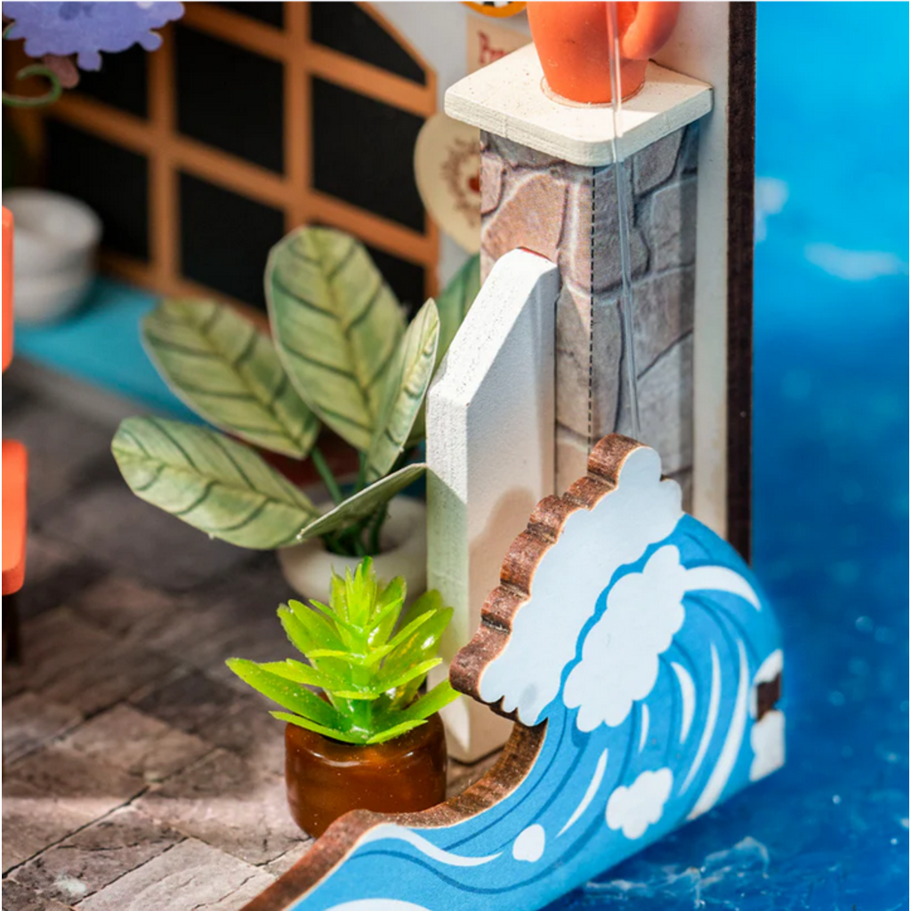 HANDS CRAFT SEA HOLIDAY RESTAURANT DIY MINI HOUSE