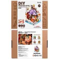 HANDS CRAFT SEA HOLIDAY RESTAURANT DIY MINI HOUSE