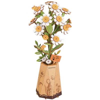 ROBOTIME 3D WOODEN FLOWER PUZZLE