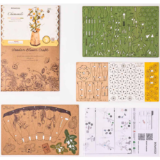 ROBOTIME 3D WOODEN FLOWER PUZZLE