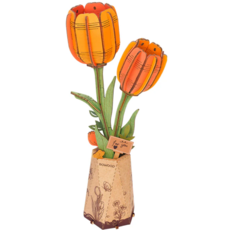ROBOTIME 3D WOODEN FLOWER PUZZLE