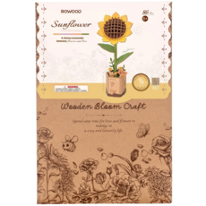ROBOTIME 3D WOODEN FLOWER PUZZLE