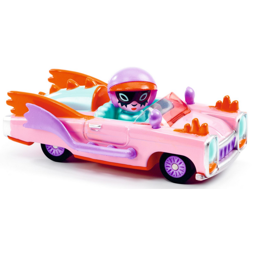 DJECO CRAZY MOTORS CAR PINK LADY