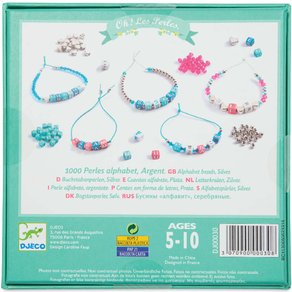 DJECO BEADS ALPHABET