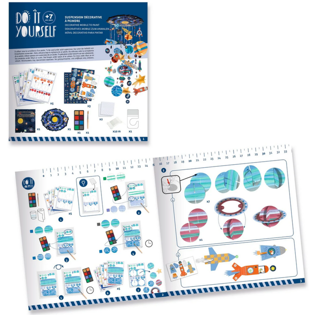 DJECO SOLAR SYSTEM DECORATIVE MOBILE