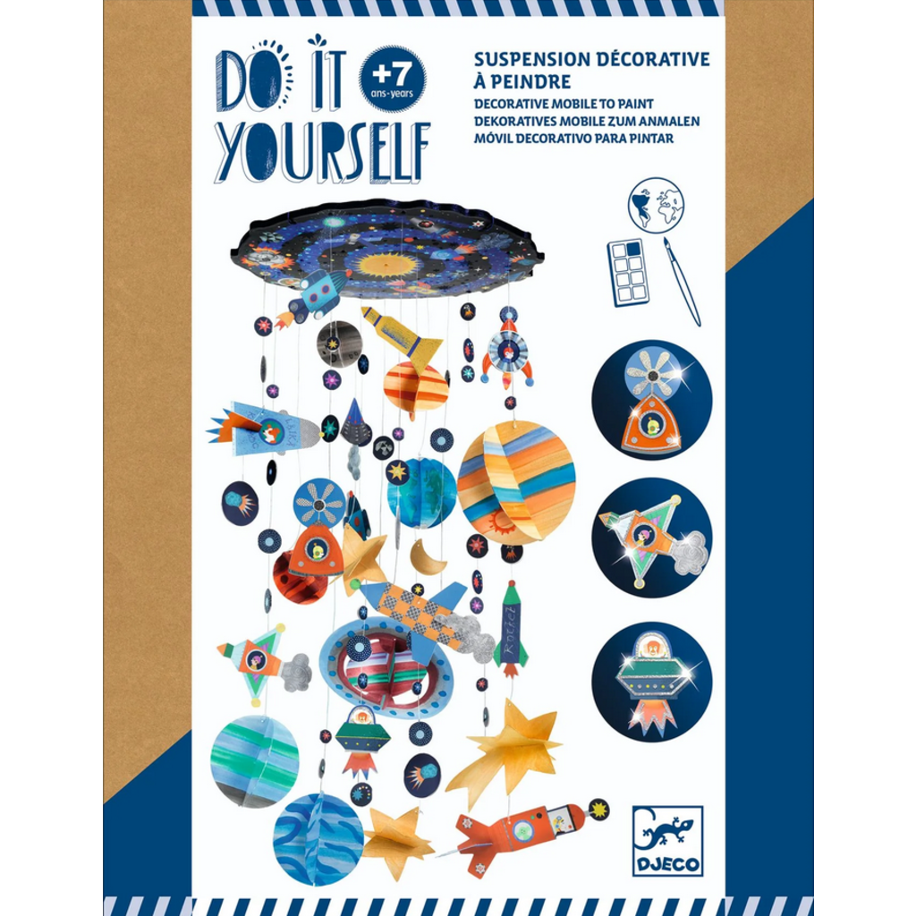 DJECO SOLAR SYSTEM DECORATIVE MOBILE