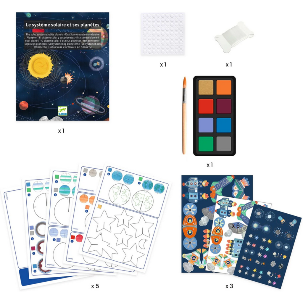 DJECO SOLAR SYSTEM DECORATIVE MOBILE