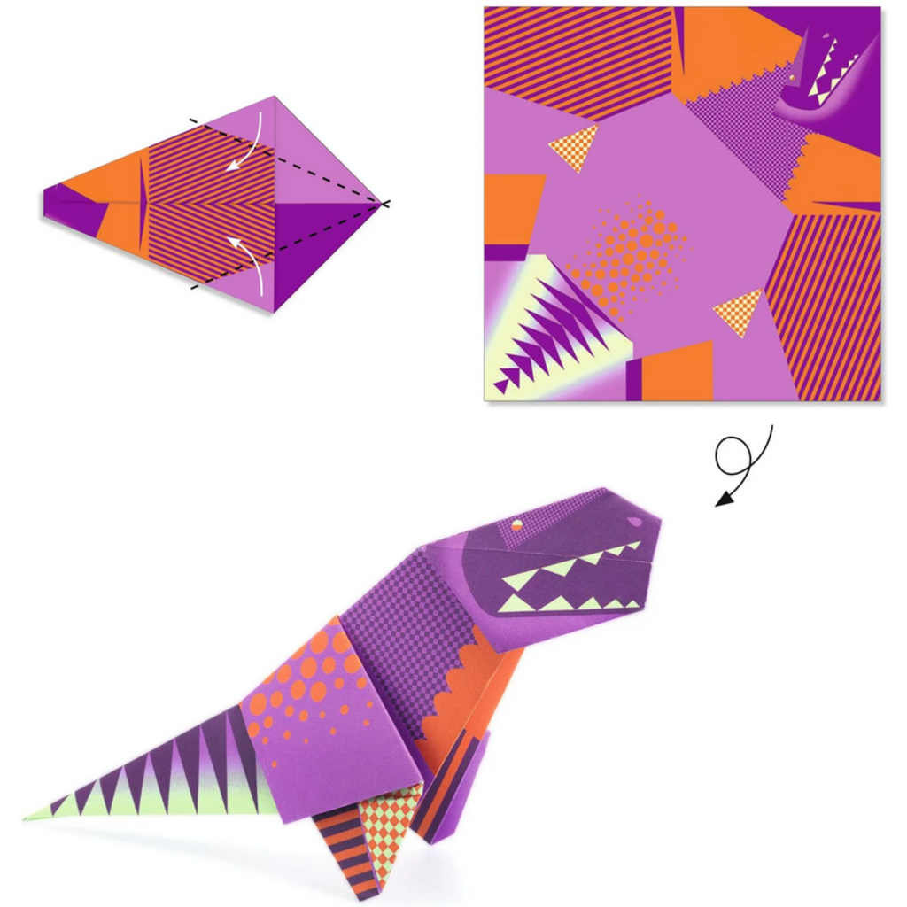 DJECO ORIGAMI KIT DINOSAURS
