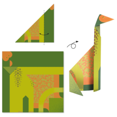 DJECO ORIGAMI KIT DINOSAURS