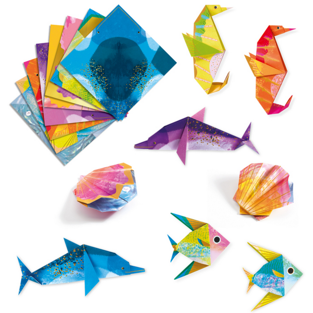 DJECO ORIGAMI KIT SEA CREATURES