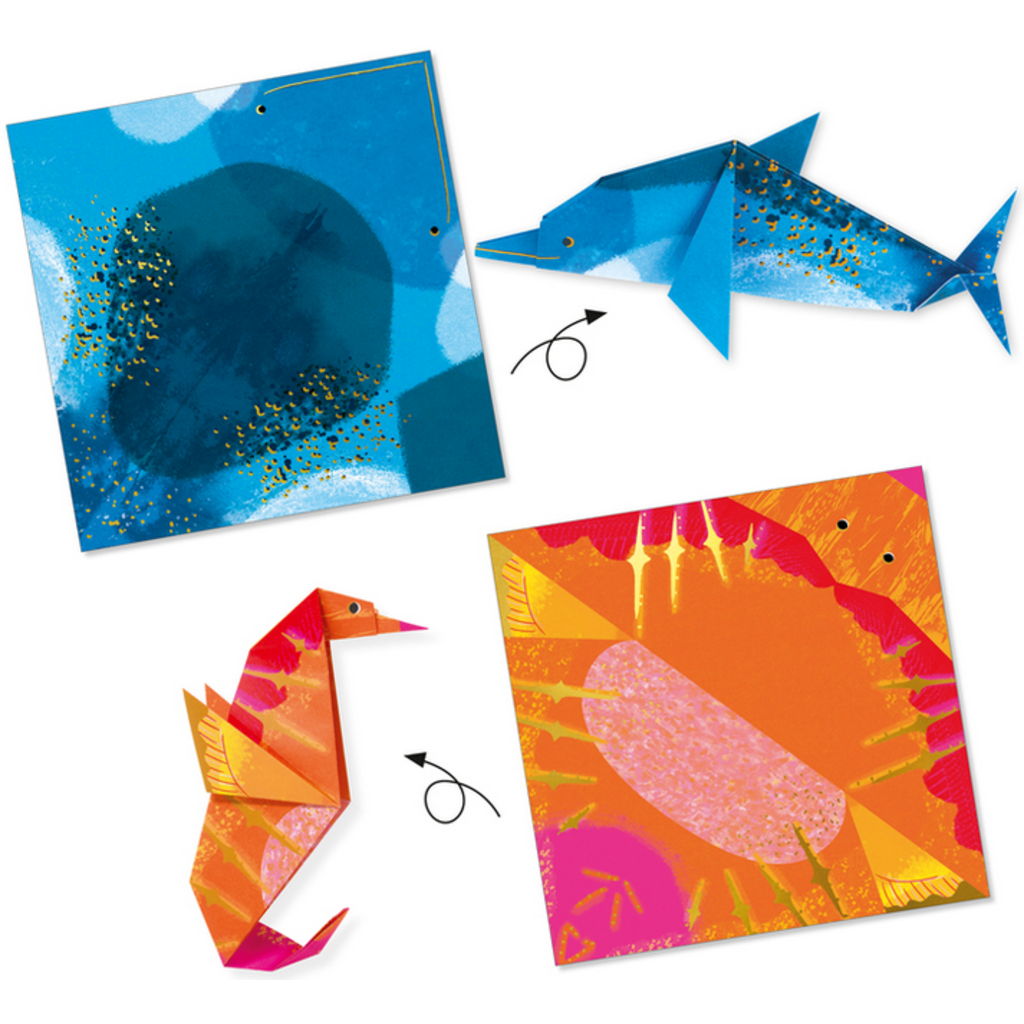 DJECO ORIGAMI KIT SEA CREATURES