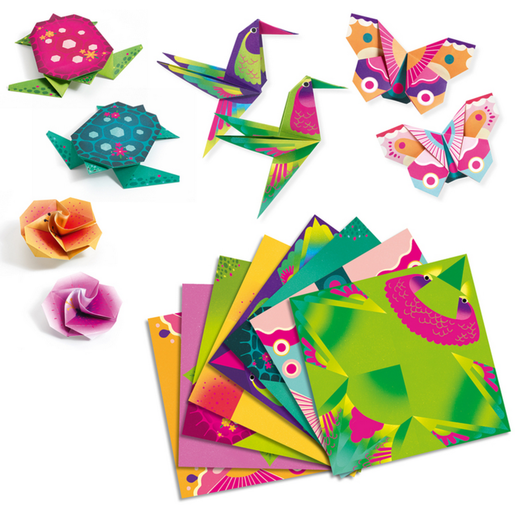 DJECO ORIGAMI KIT TROPICS
